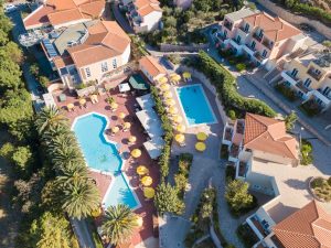 Sunrise Resort Hotel Aerial shot