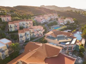 Sunrise Resort Hotel Aerial shot