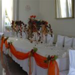 Sunrise Resort Wedding Event Main Table